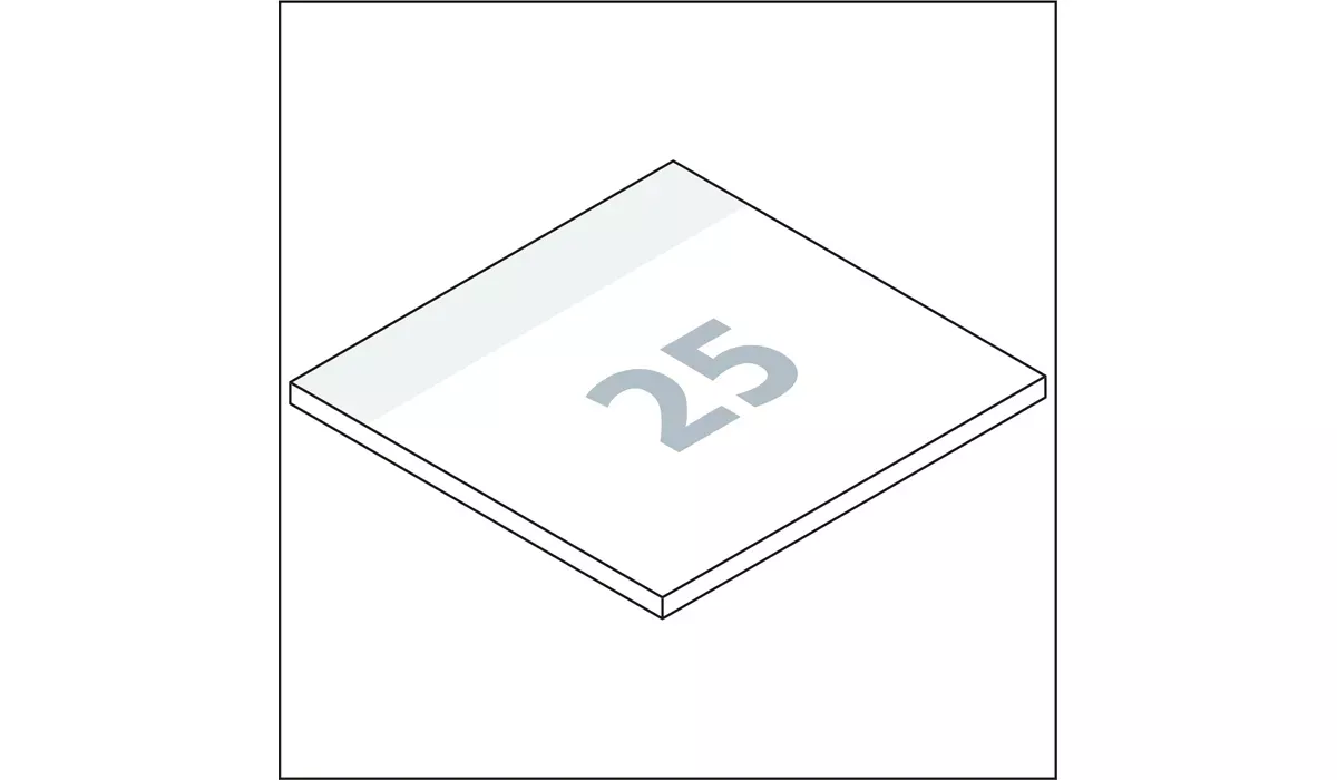 Haftnotizen Basic 100 x 97 mm 25 Blatt