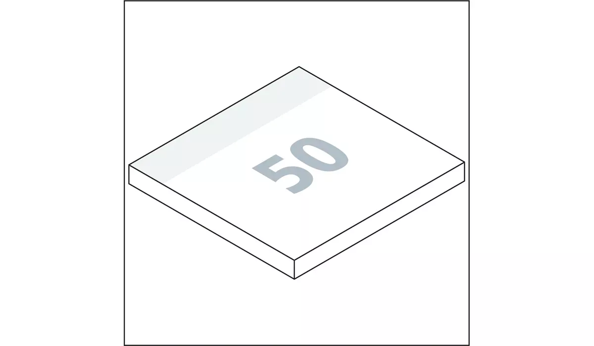 sticky note pad Basic 100 x 97 mm 50 sheets 