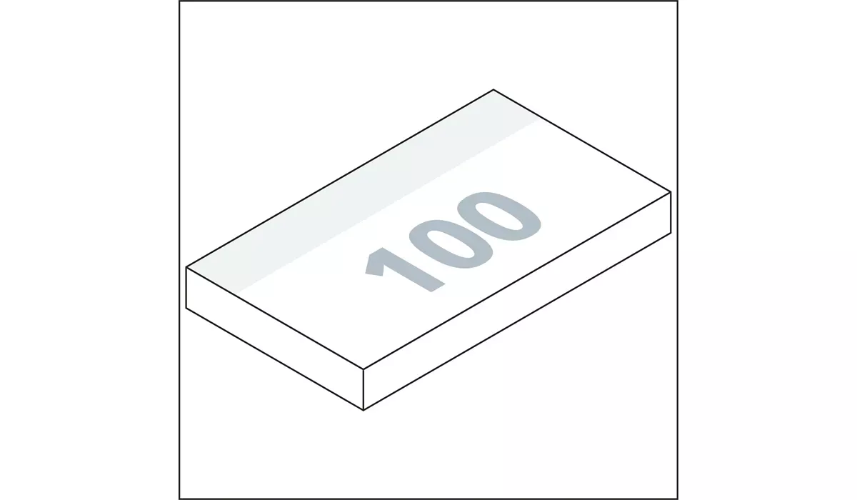 Haftnotizen Basic 125 x 72 mm Bestseller 100 Blatt