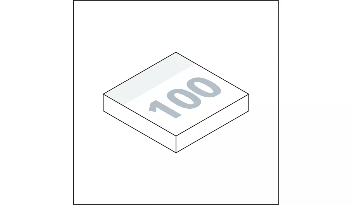 sticky note pad Basic 72 x 72 mm bestseller 100 sheets