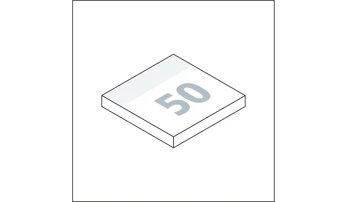 sticky note pad Basic 72 x 72 mm bestseller 50 sheets