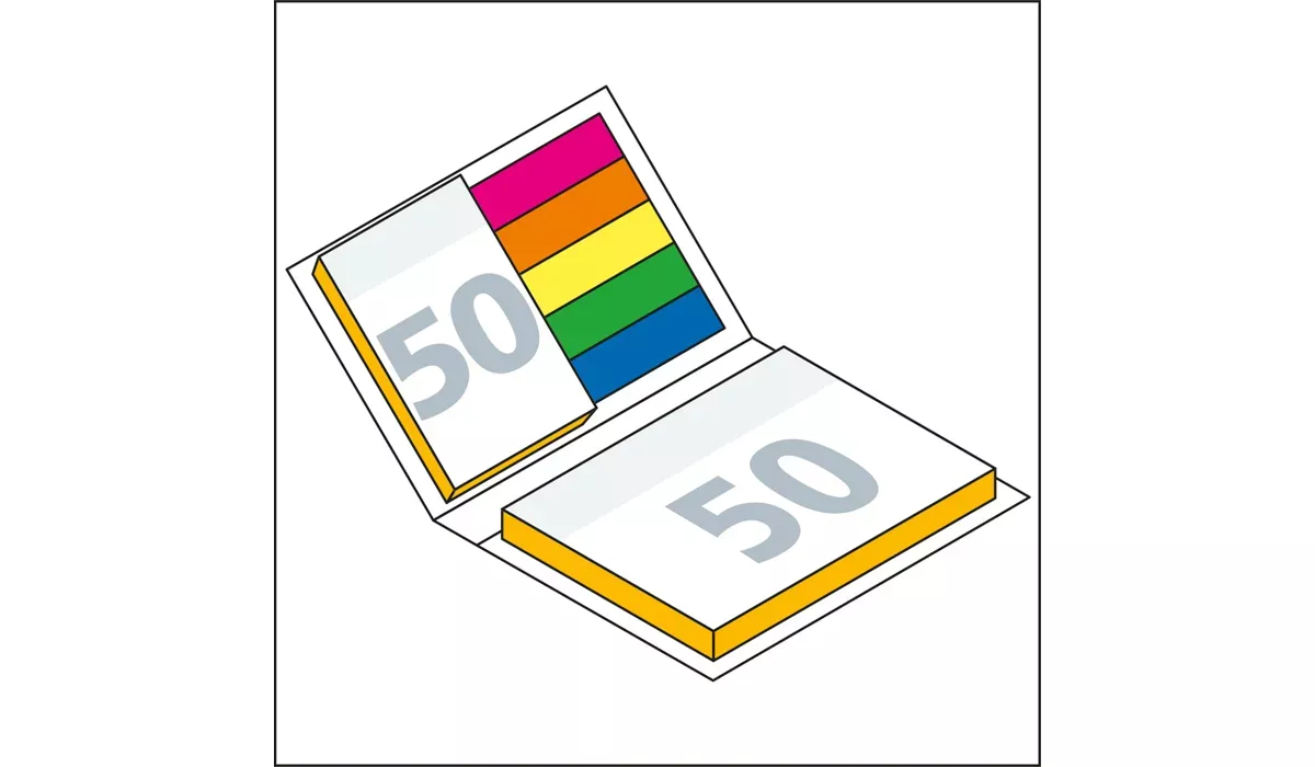 sticky note set Budapest bookcover bestseller white