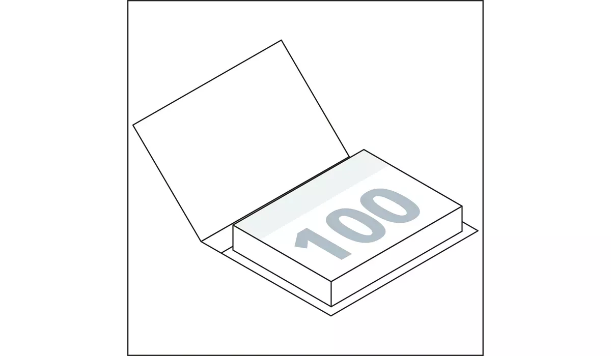 Haftnotiz-Set Dublin Bookcover Bestseller Ind.