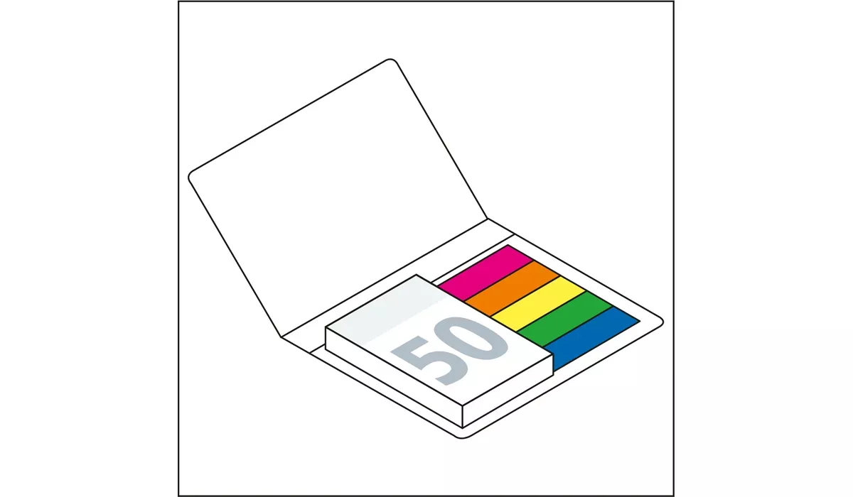 sticky note set Lisbon softcover