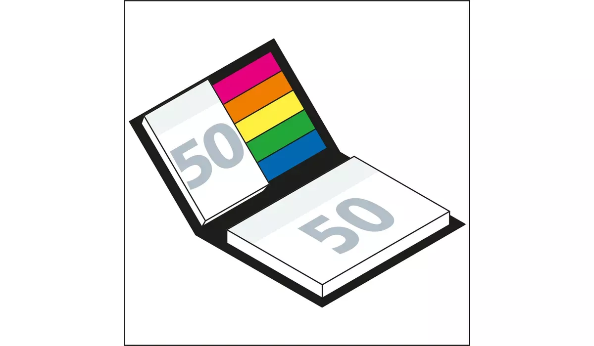 Haftnotiz-Set London Bookcover Bestseller Ind.