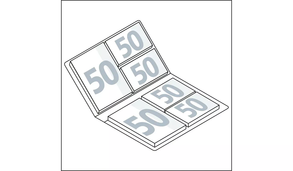 Haftnotiz-Set Monaco Bookcover