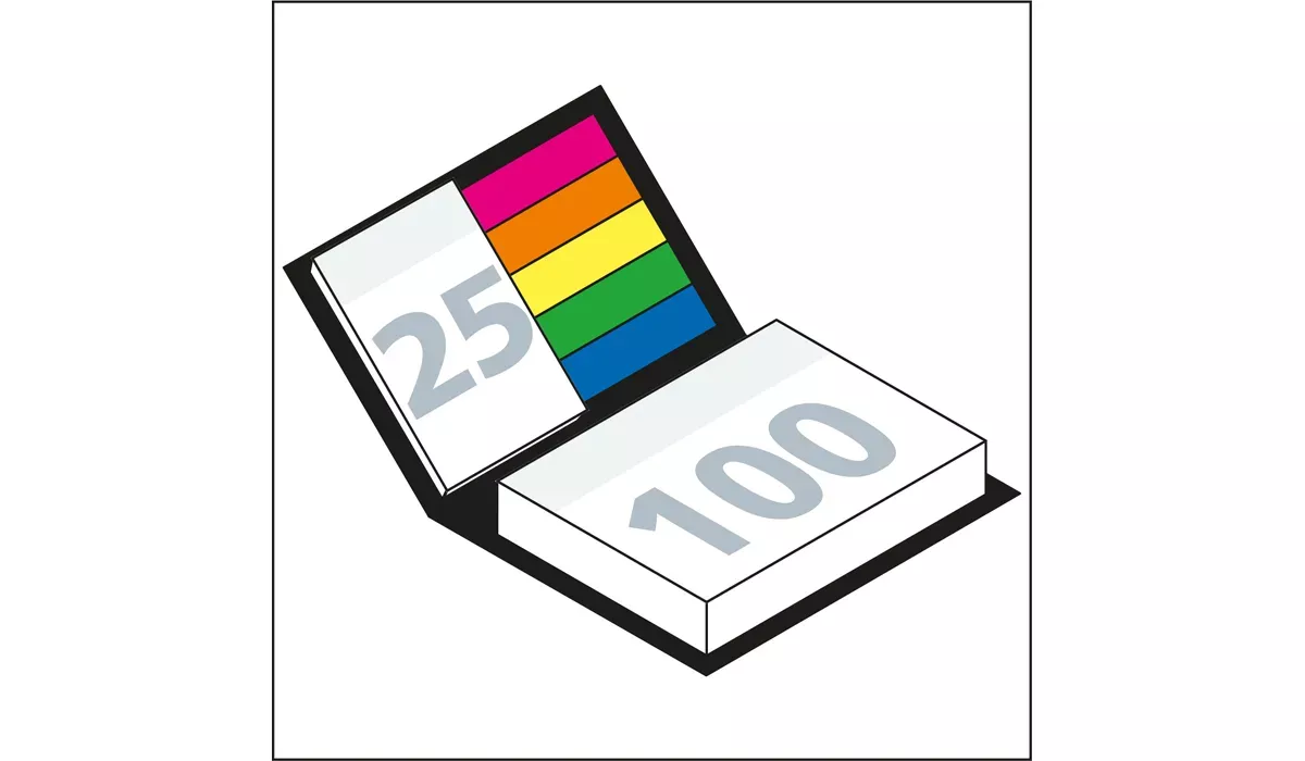 Haftnotiz-Set Wien Bookcover Bestseller White