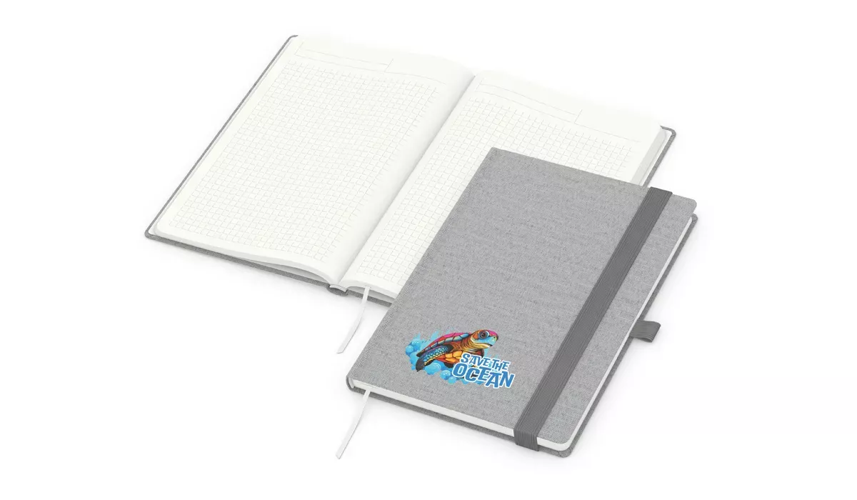 Notizbuch Ocean-Book green+blue