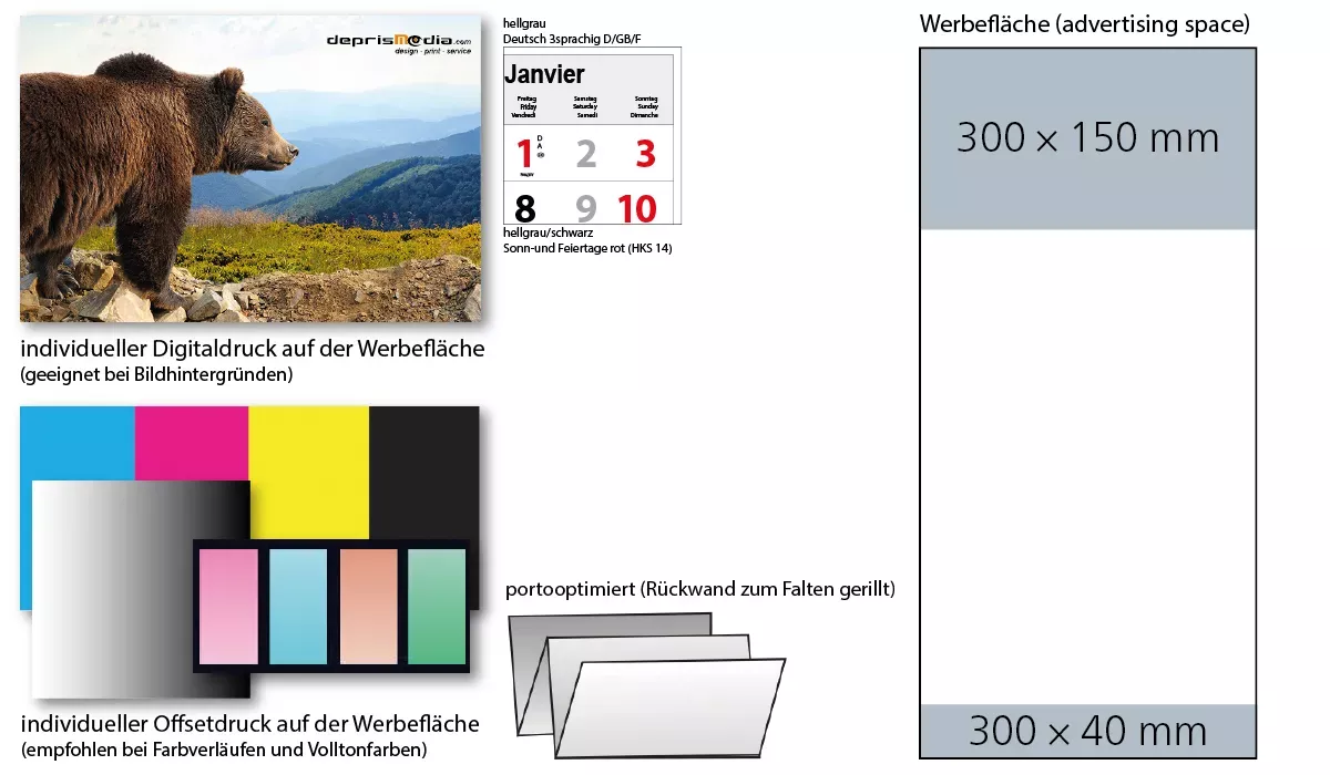 5-month calendar 2027 Commerce 5 Post B