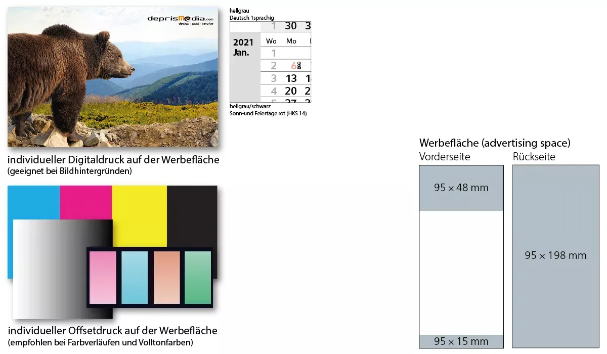 4-Monatskalender 2027 Mini 4