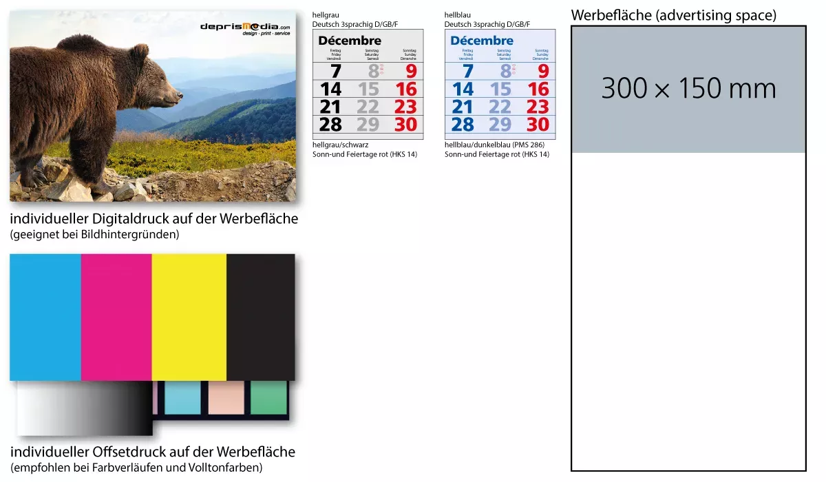 3-Monatskalender 2027 Primus 3 A