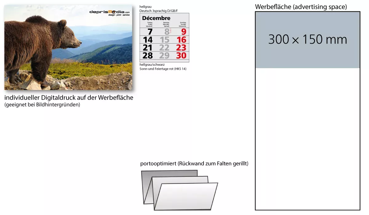 3-Monatskalender 2027 Primus 3 Post A Bestseller