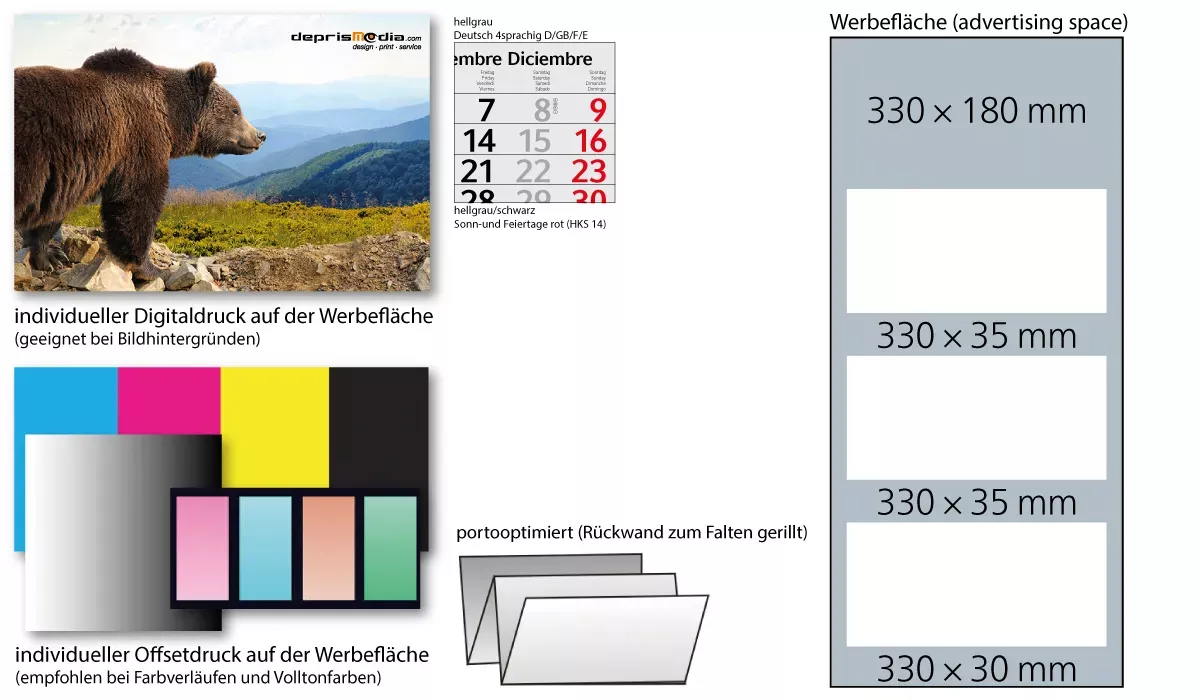 3-month calendar 2027 Profil 3