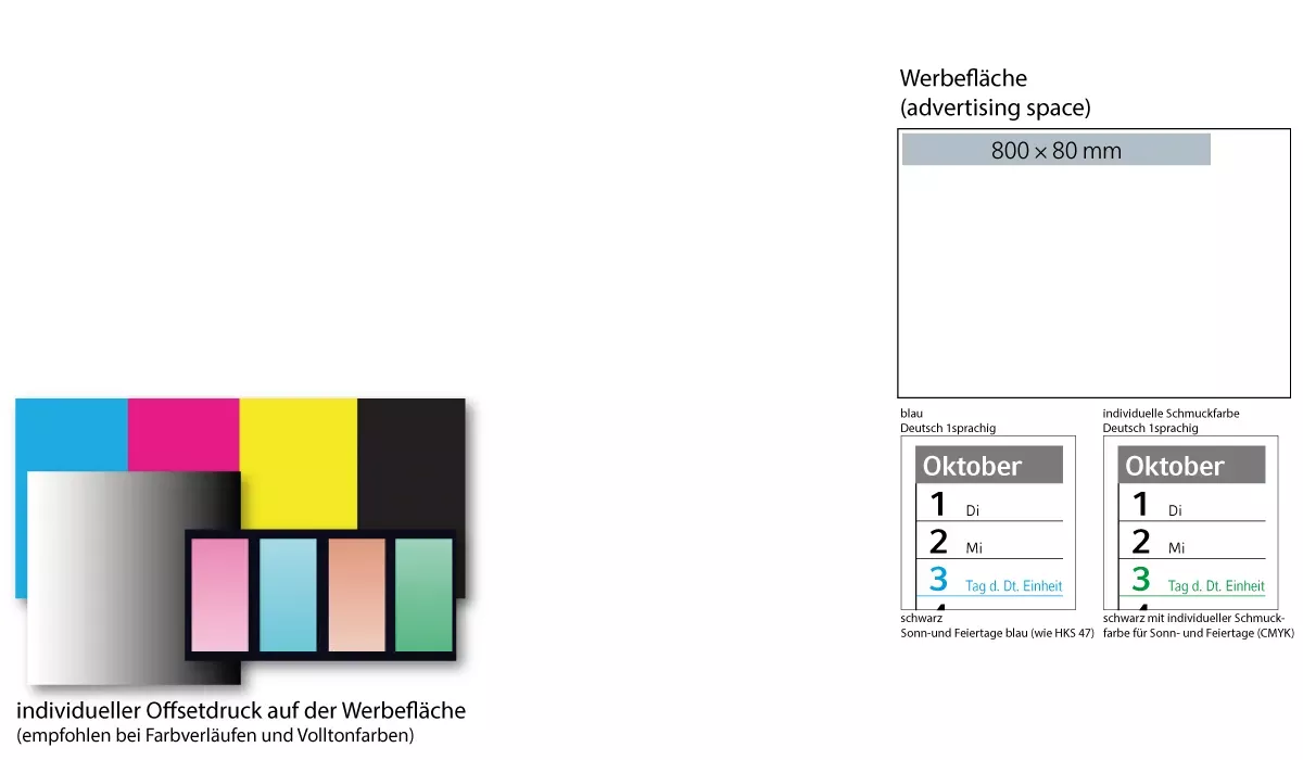 Wandplaner 2027 Whiteboard