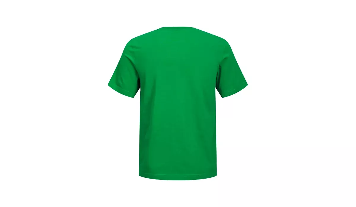 JACK & JONES - Canvas Tee Blk7526 - jolly green
