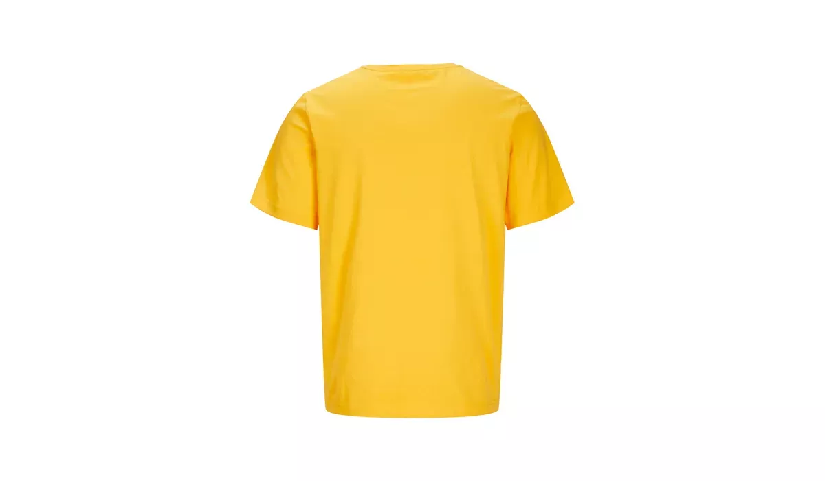 JACK & JONES - Canvas Tee Blk7526 - spectra yellow