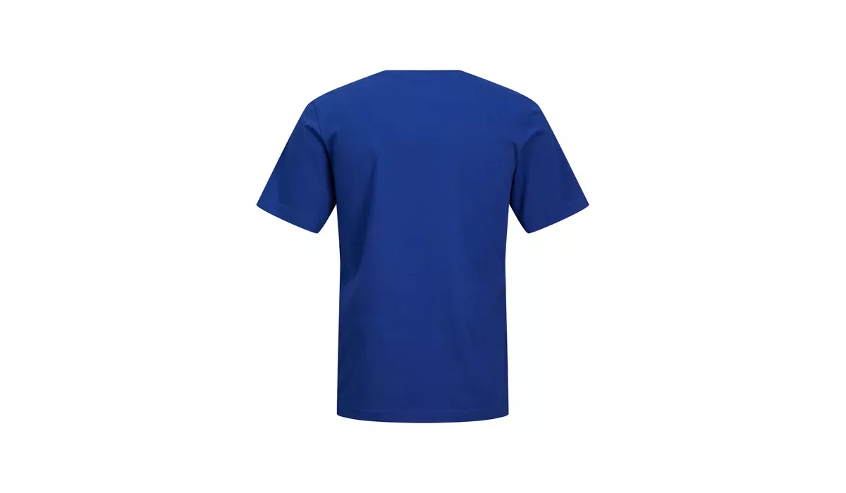 JACK & JONES - Canvas Tee Blk7526 - surf the web blue
