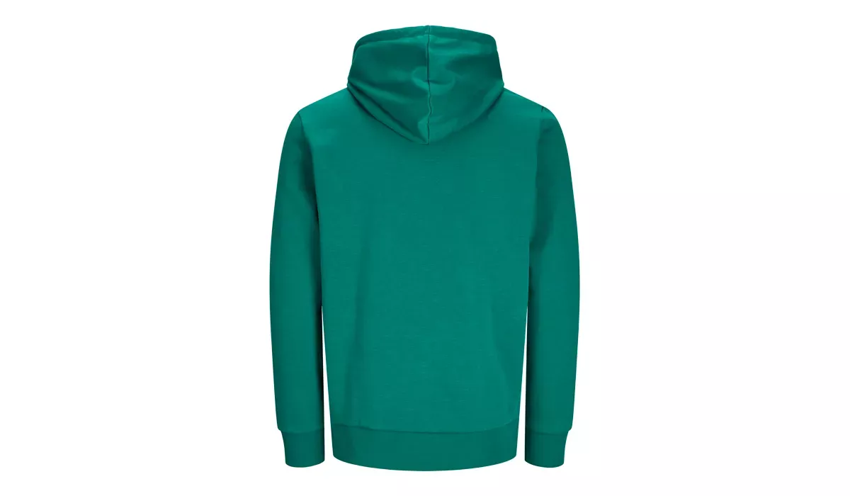 JACK & JONES - Cosy Hoodie BLK3902 - ALPINE GREEN