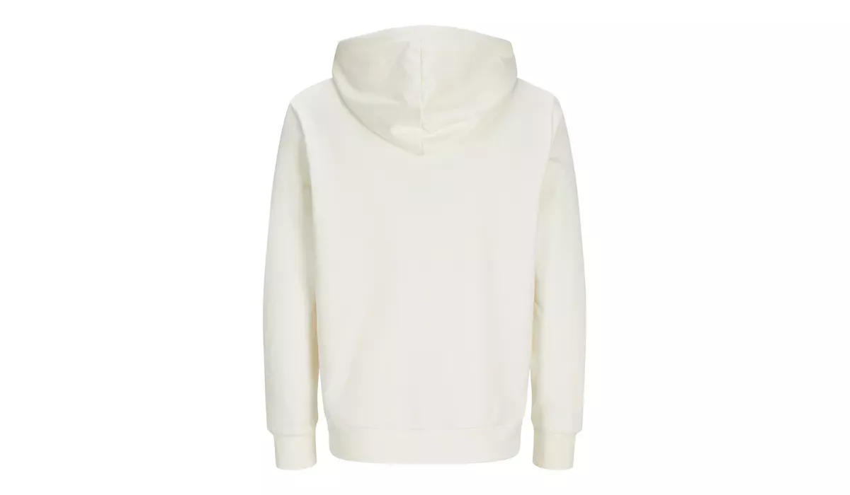 JACK & JONES - Cosy Hoodie Blk3902 - egret offwhite