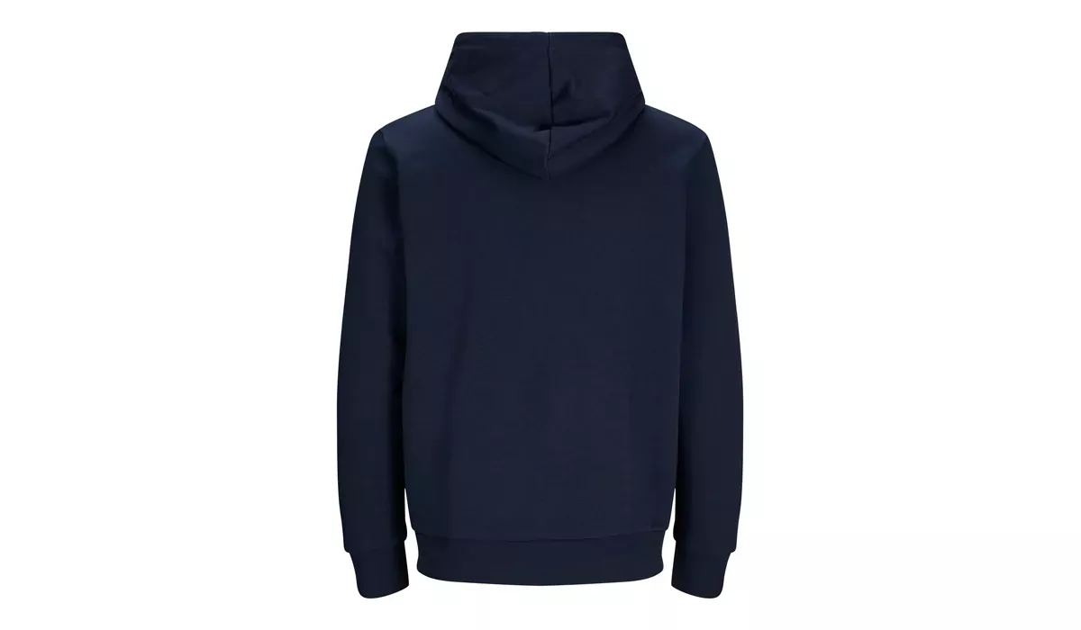 JACK & JONES - Cosy Hoodie Blk3902 - navy blazer