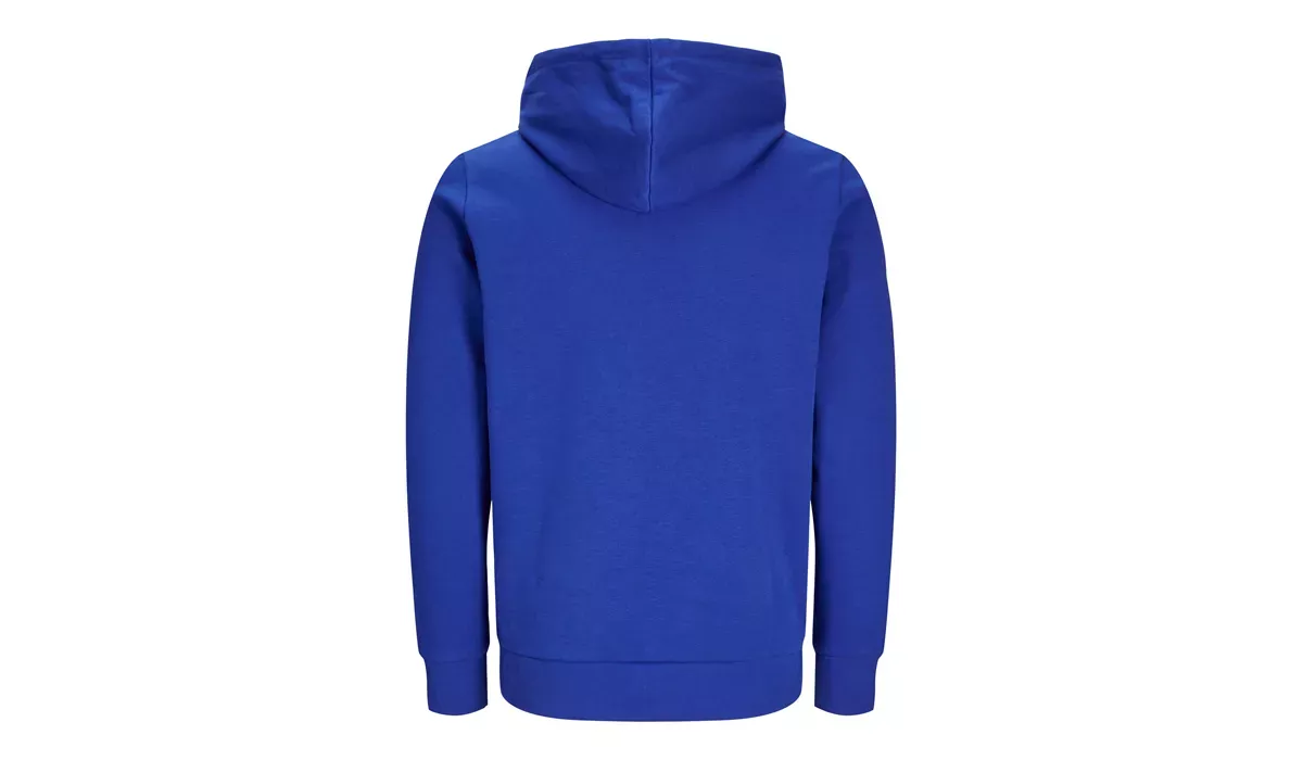 JACK & JONES - Cosy Hoodie Blk3902 - surf the web blue