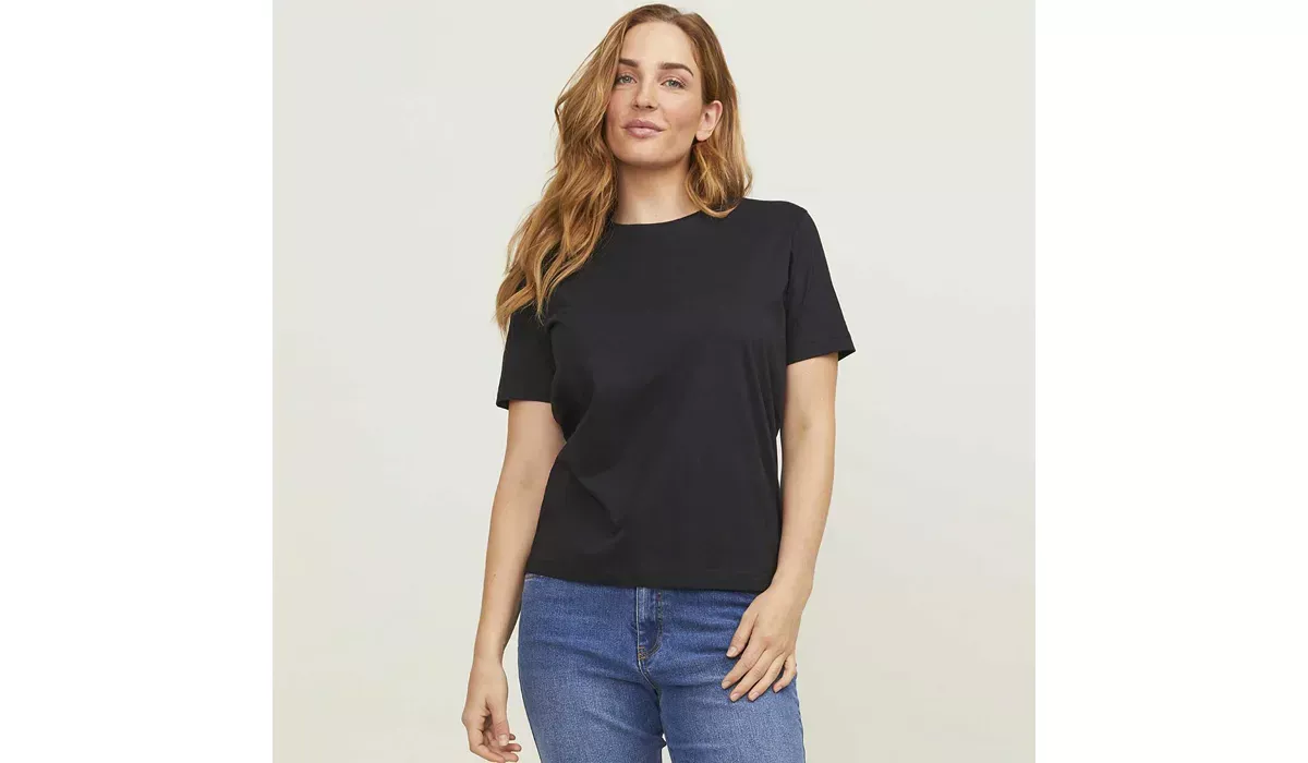 JACK & JONES - Grace Women Tee BLK3914 - EGRET OFFWHITE