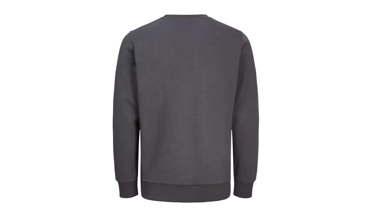 JACK & JONES - Tour Crew Neck Sweat BLK3900 - ASPHALT