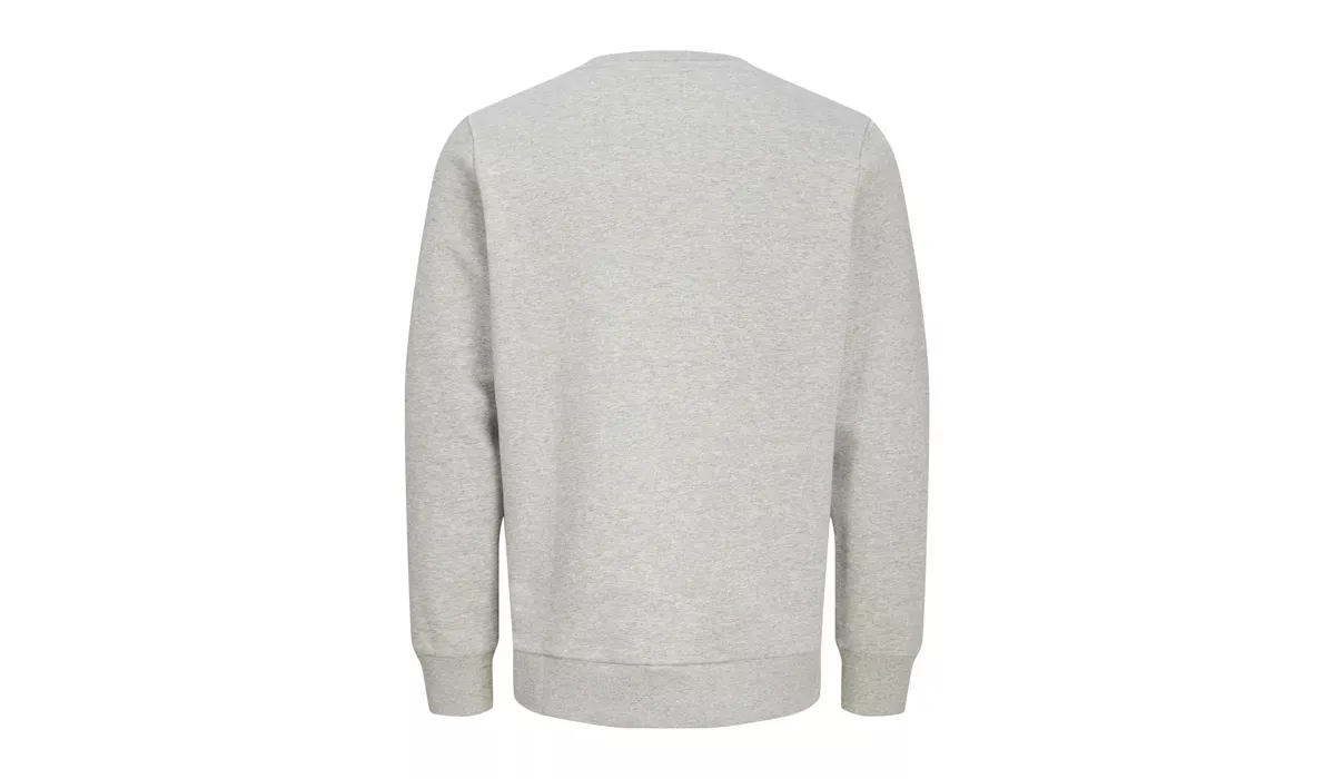 JACK & JONES - Tour Crew Neck Sweat BLK3900 - LIGHT GREY MELANGE