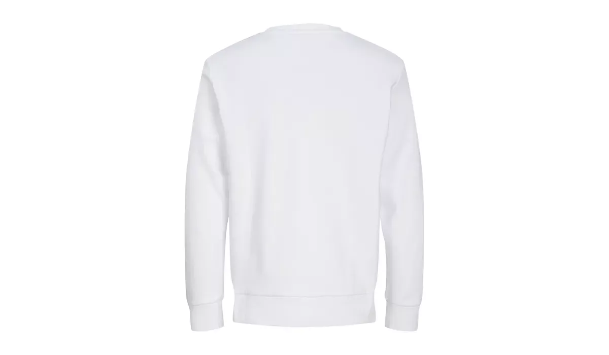 JACK & JONES - Tour Crew Neck Sweat BLK3900 - WHITE