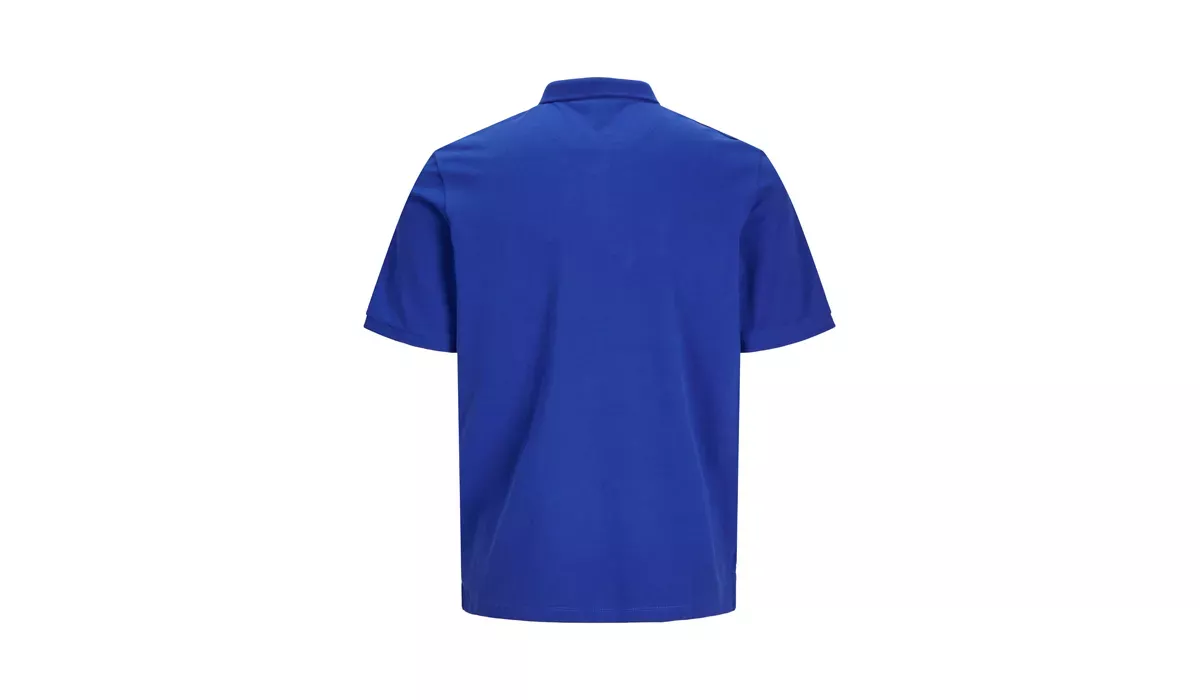 JACK & JONES - True Polo BLK7556  - SURF THE WEB BLUE