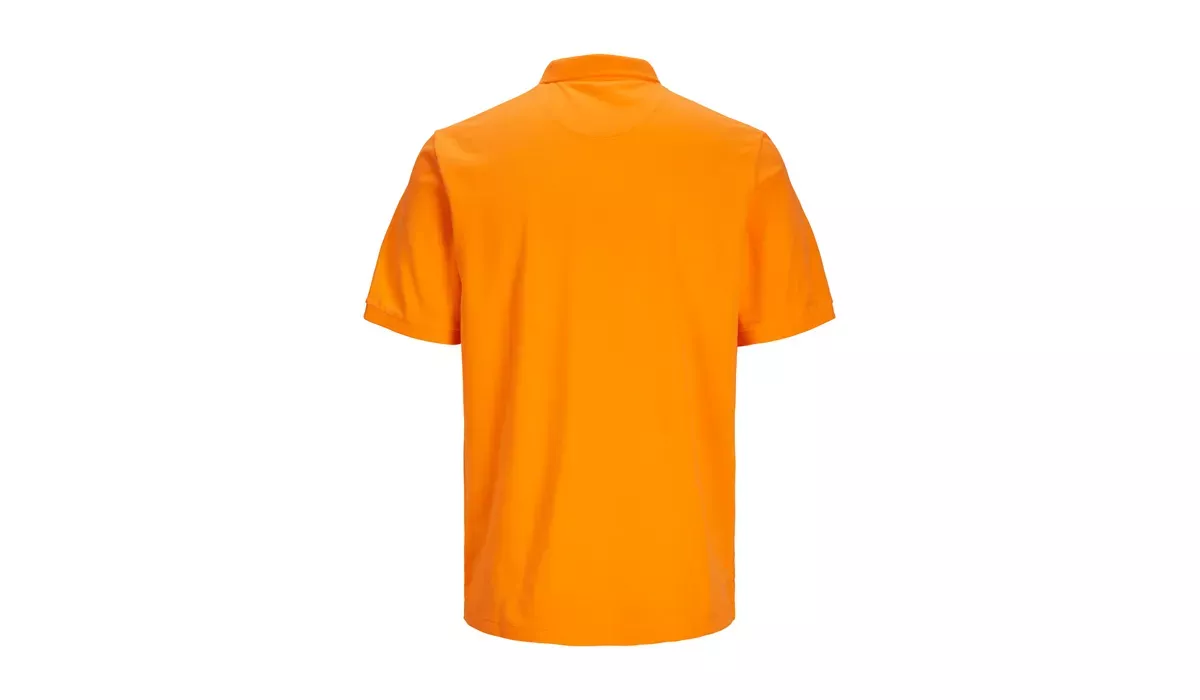 JACK & JONES - True Polo BLK7556  - VIBRANT ORANGE