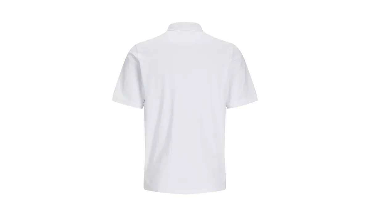 JACK & JONES - True Polo BLK7556  - WHITE