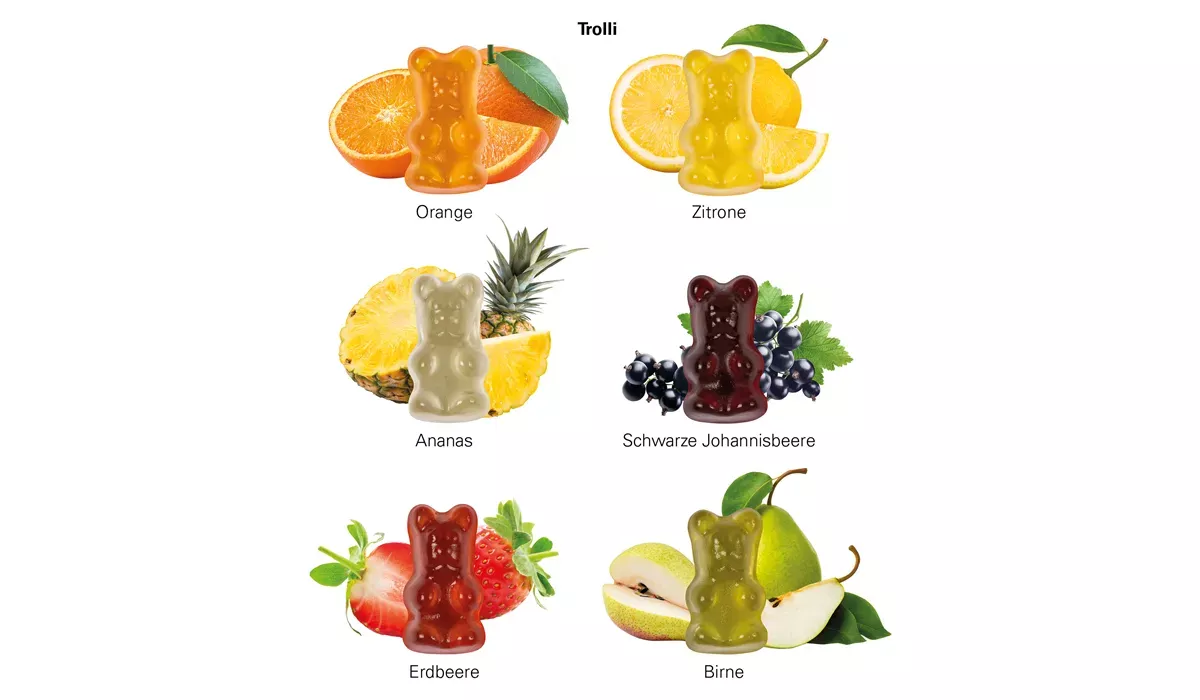 Trolli Vegane Gummibärchen