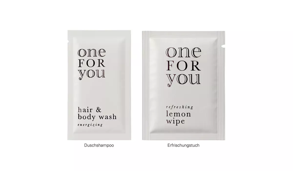 Werbekarte long, Duschshampoo