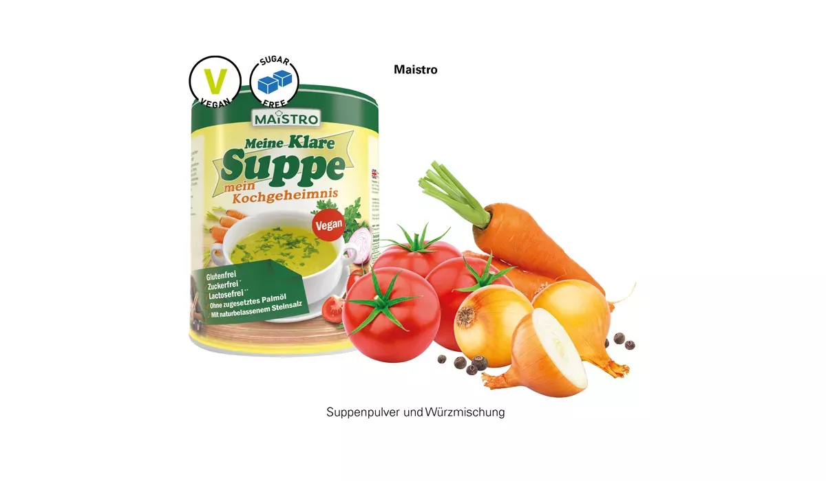 Promotional card Midi, Maistro MY CLEAR SOUP