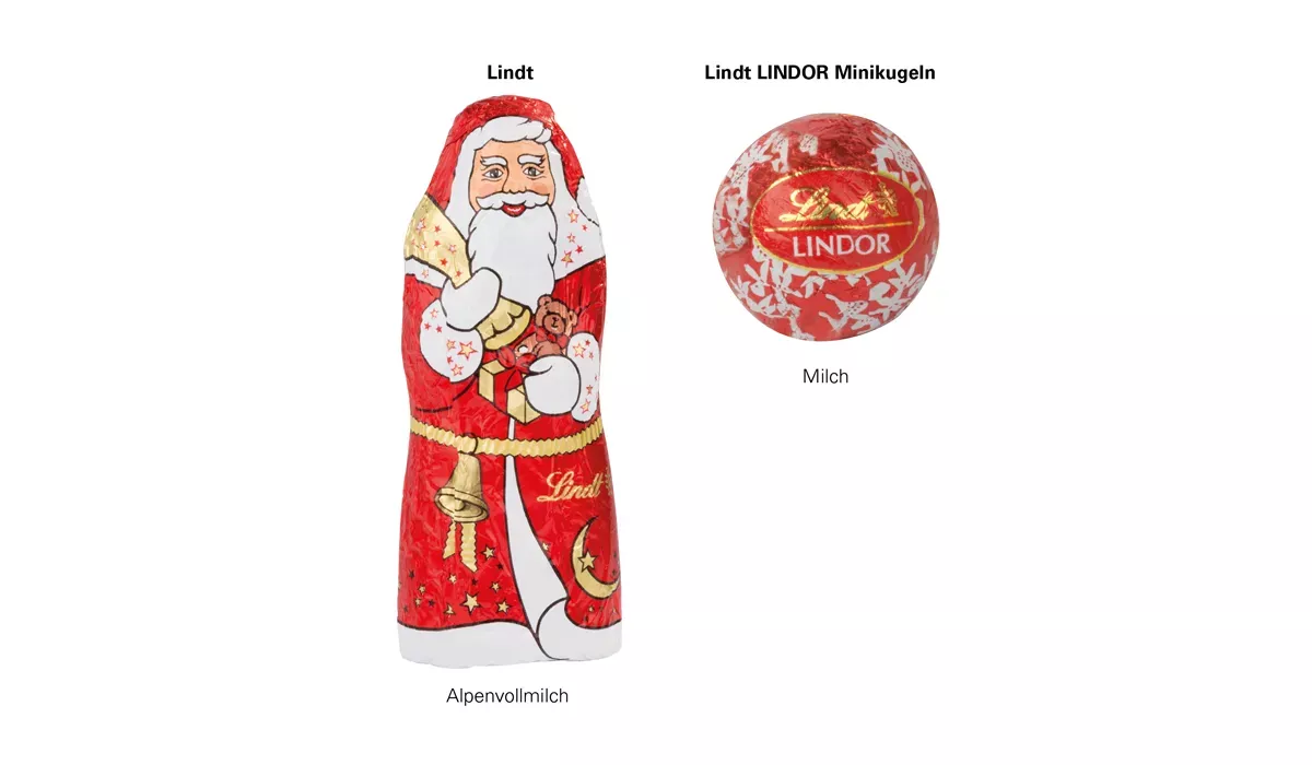Lindt Weihnachtsriegel