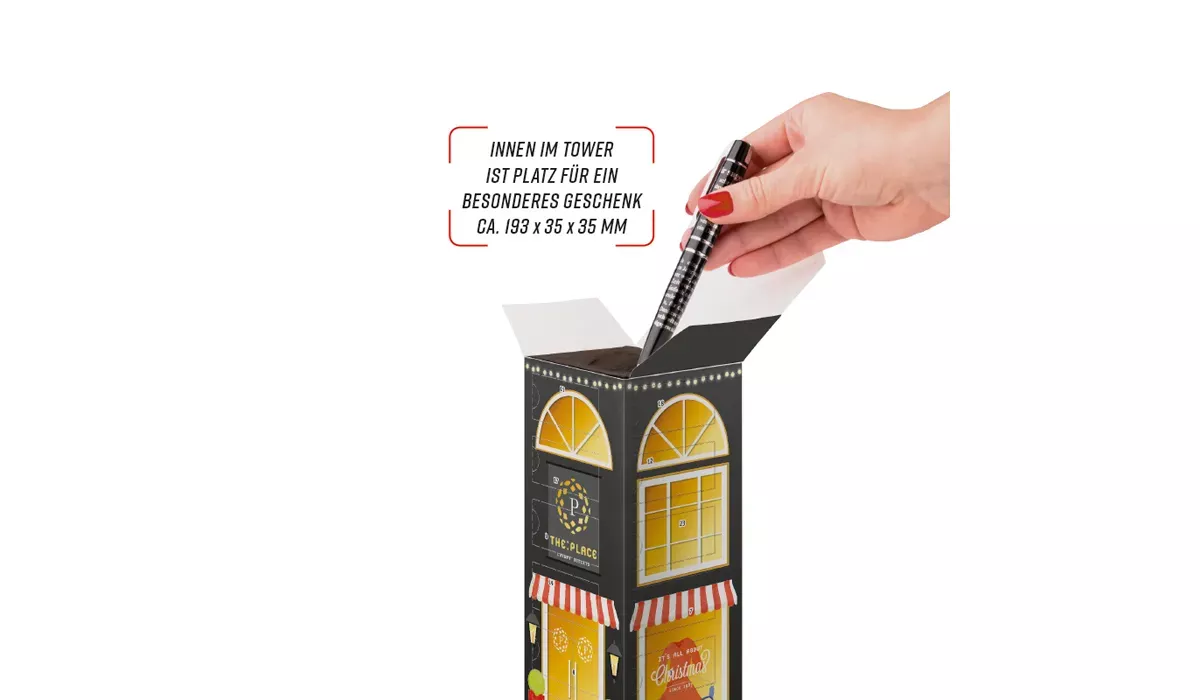 Mini Kugeln Tower Adventskalender