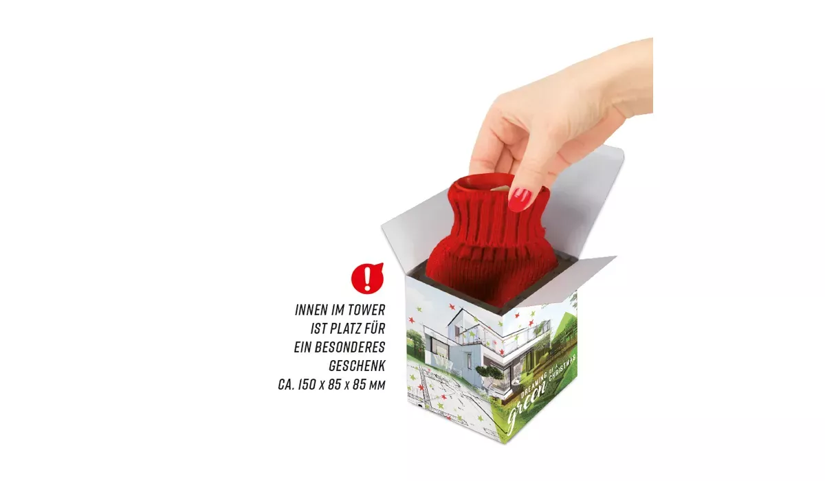 Tower Advent calendar share chocolate bars