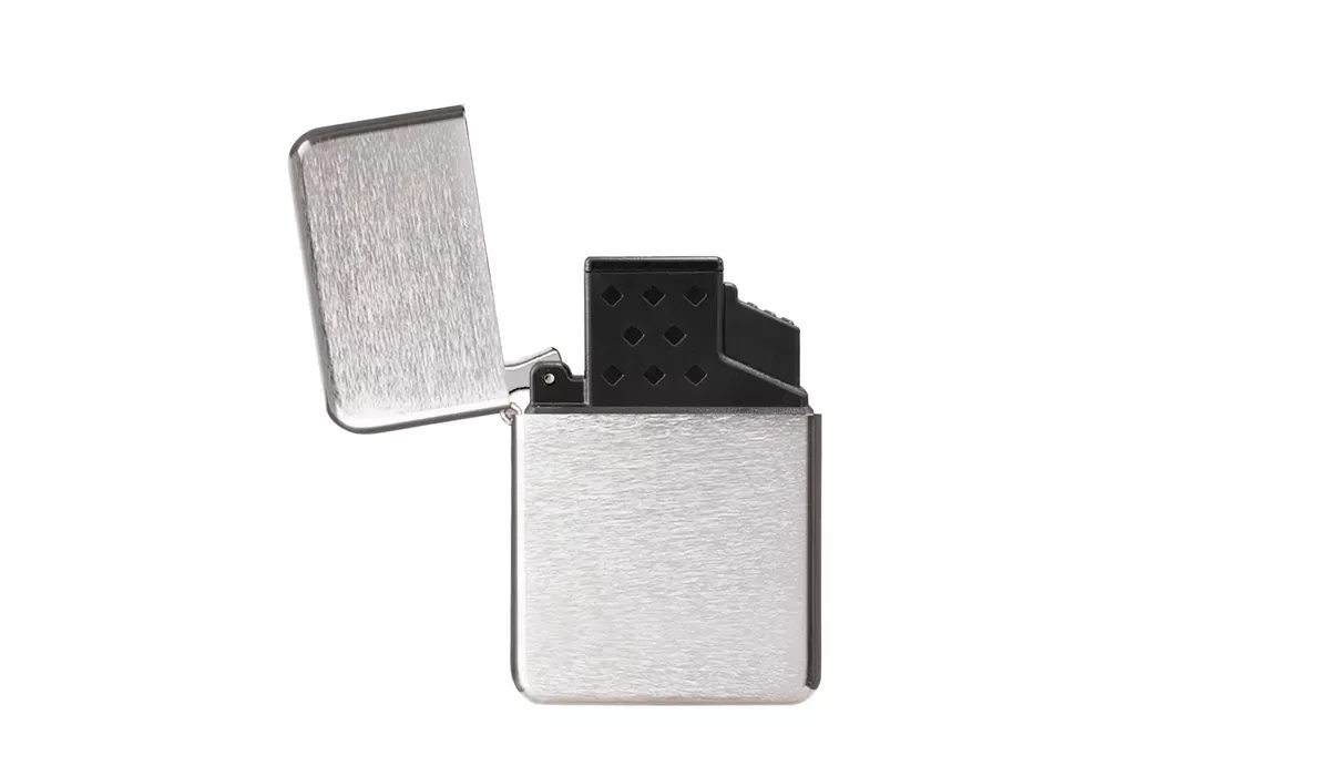 ZORR EXCLUSIV JET FLAME lighter brushed chrome