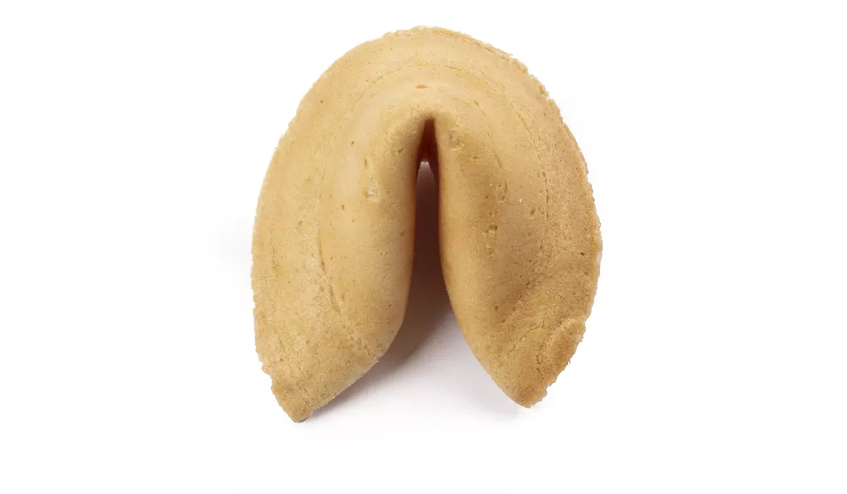 Glückskeks im Werbetütchen natur