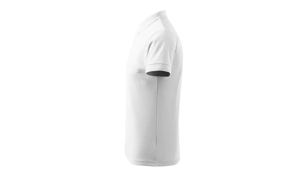 PIQUE POLO 203 mens polo shirt - white