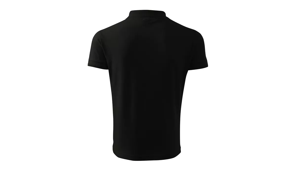 PIQUE POLO 203 mens polo shirt - black