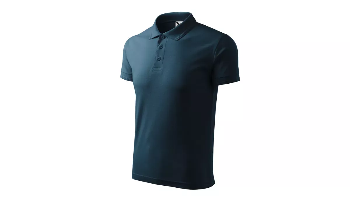 PIQUE POLO 203 mens polo shirt - navy blue