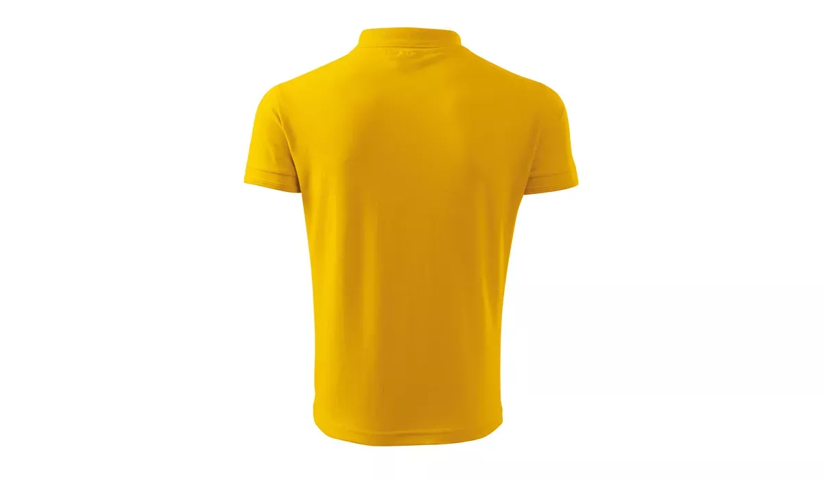 PIQUE POLO 203 mens polo shirt - yellow