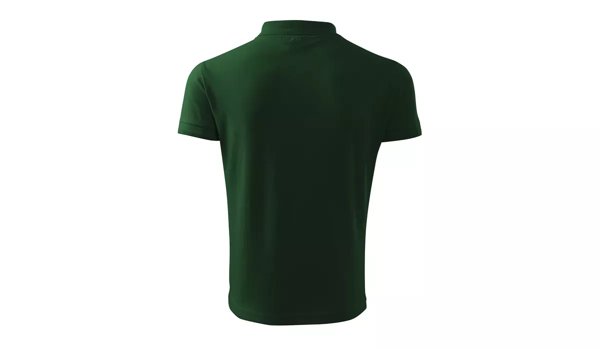 PIQUE POLO 203 mens polo shirt - bottle green