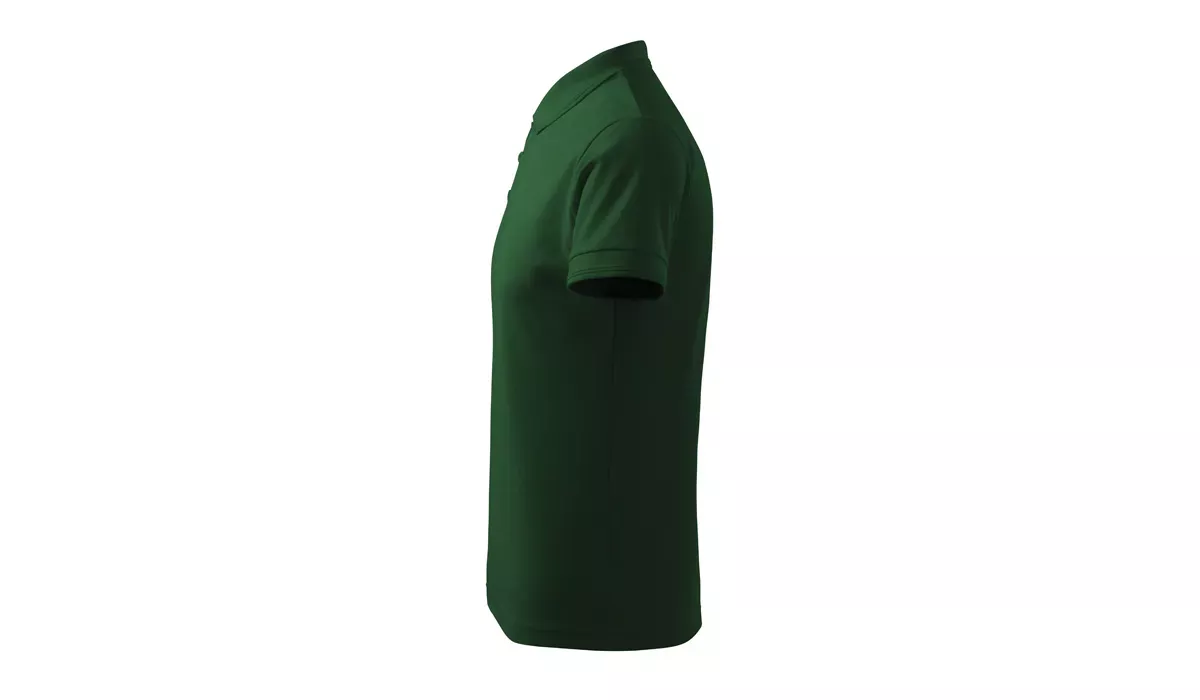 PIQUE POLO 203 mens polo shirt - bottle green