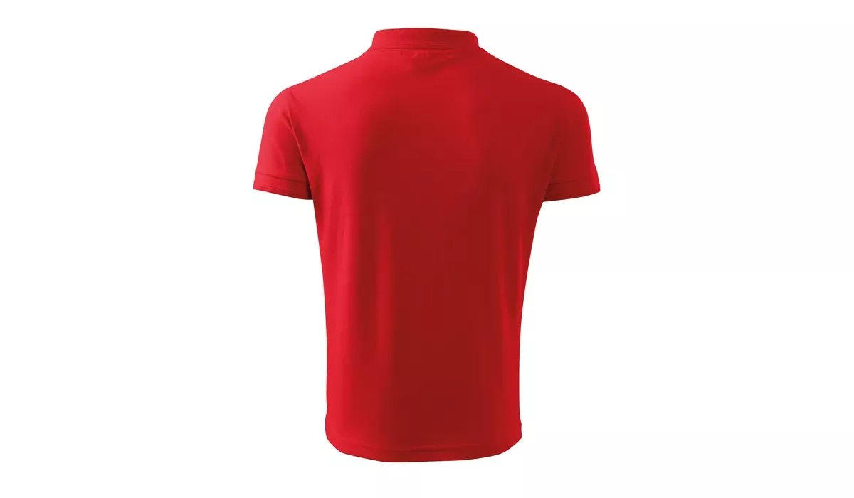 PIQUE POLO 203 mens polo shirt - red