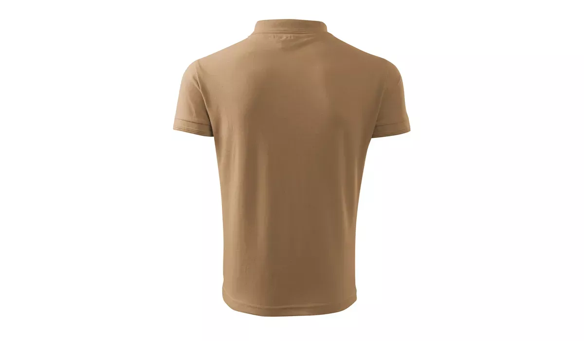 PIQUE POLO 203 mens polo shirt - sand