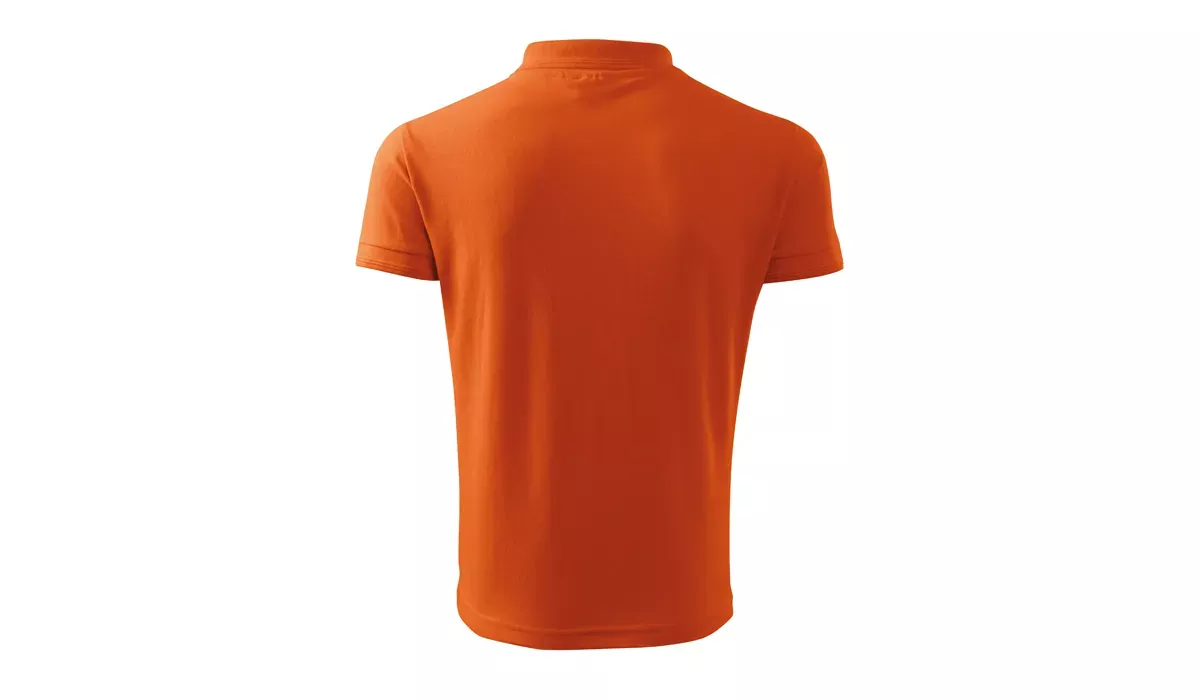PIQUE POLO 203 Herren Polohemd - orange