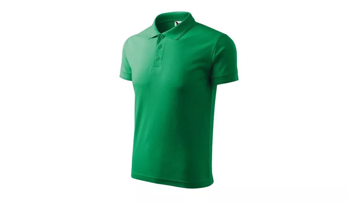 PIQUE POLO 203 mens polo shirt - grass green